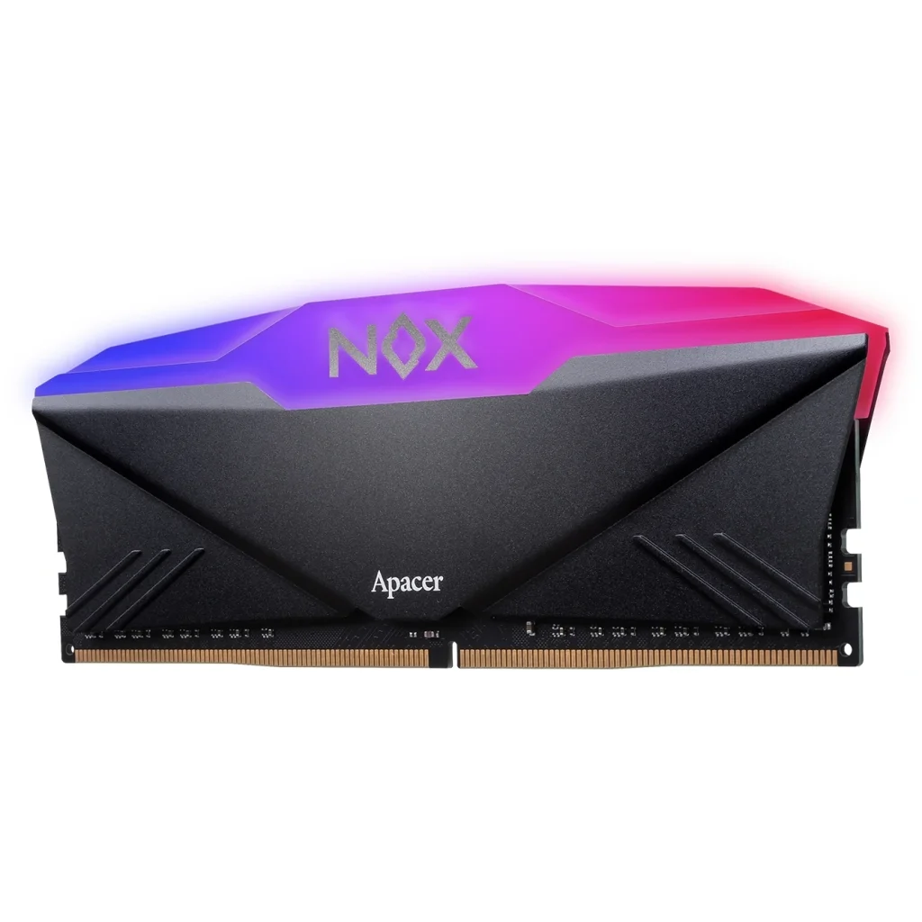 Модуль памяти DDR4 2x16GB/3200 Apacer NOX RGB Black (AH4U32G32C28YNBAA-2) UA
