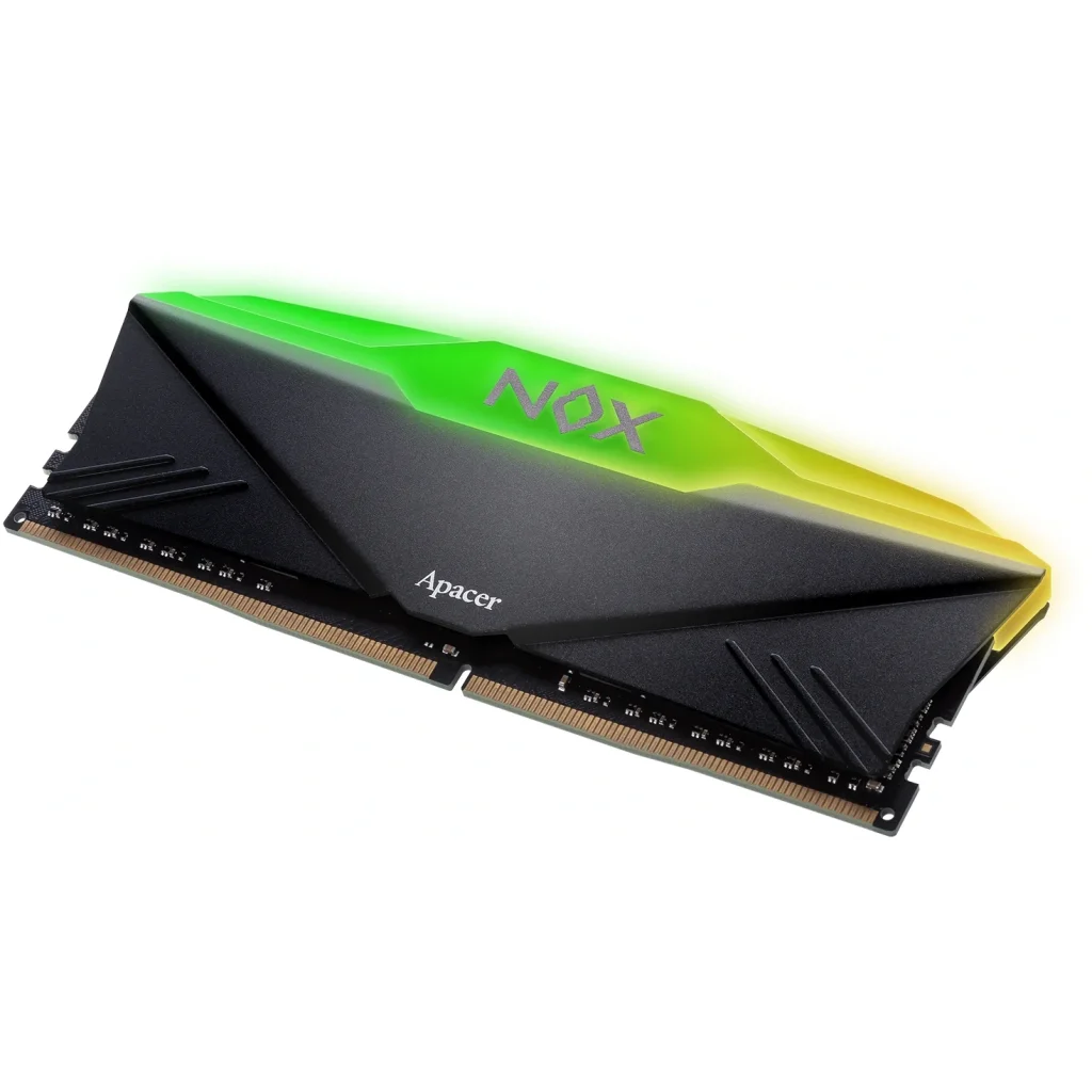 Модуль памяти DDR4 2x16GB/3200 Apacer NOX RGB Black (AH4U32G32C28YNBAA-2) UA