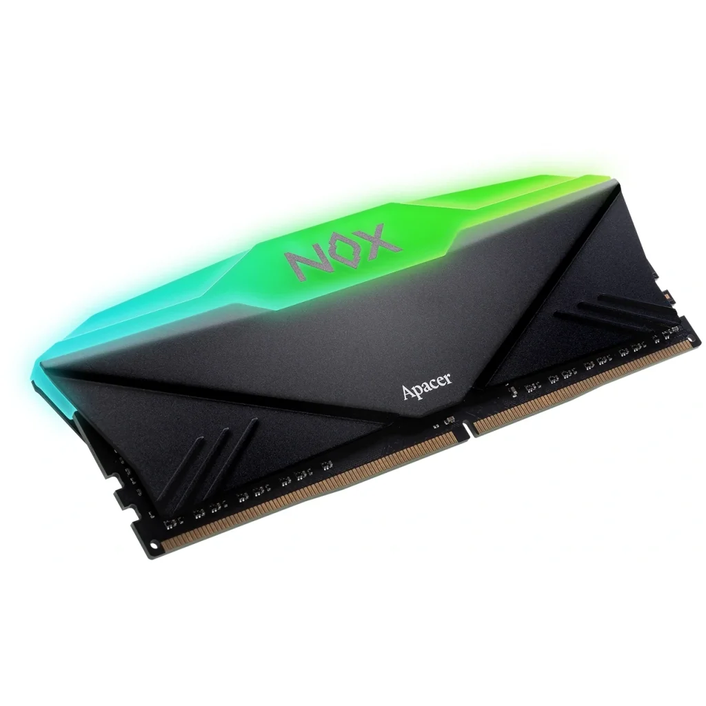 Модуль памяти DDR4 2x16GB/3200 Apacer NOX RGB Black (AH4U32G32C28YNBAA-2) UA