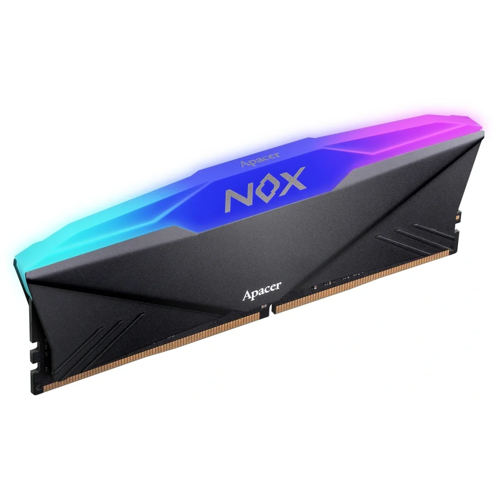 Модуль памяти DDR4 2x16GB/3200 Apacer NOX RGB Black (AH4U32G32C28YNBAA-2) UA