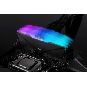 Модуль памяти DDR4 2x16GB/3200 Apacer NOX RGB Black (AH4U32G32C28YNBAA-2) UA