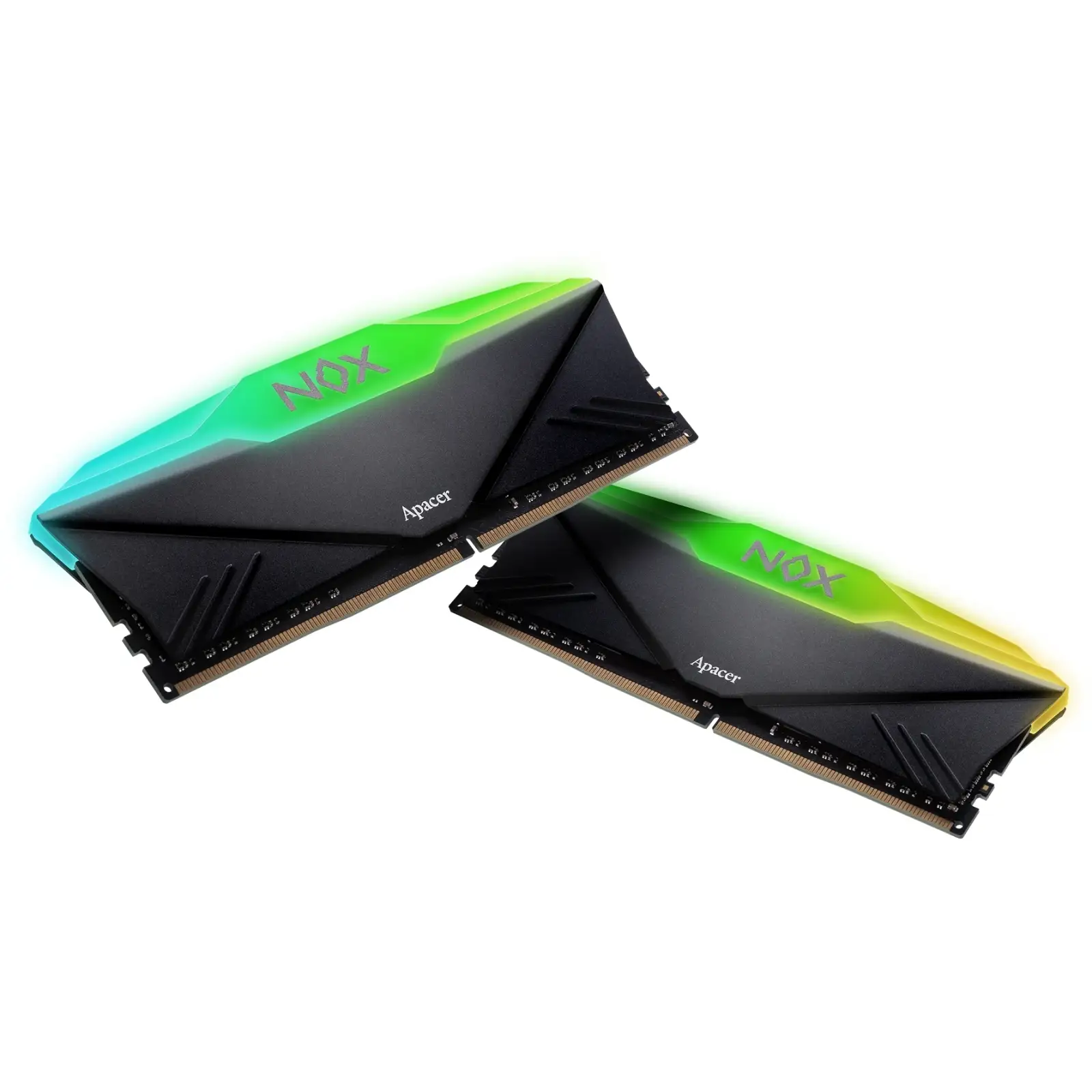 Оперативна пам'ять DDR4 2x16GB/3600 Apacer NOX RGB Black (AH4U32G36C25YNBAA-2) UA