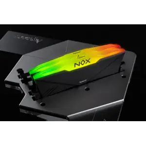 Оперативна пам'ять DDR4 2x16GB/3600 Apacer NOX RGB Black (AH4U32G36C25YNBAA-2) UA
