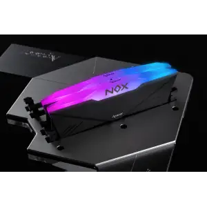 Оперативна пам'ять DDR4 2x16GB/3600 Apacer NOX RGB Black (AH4U32G36C25YNBAA-2) UA