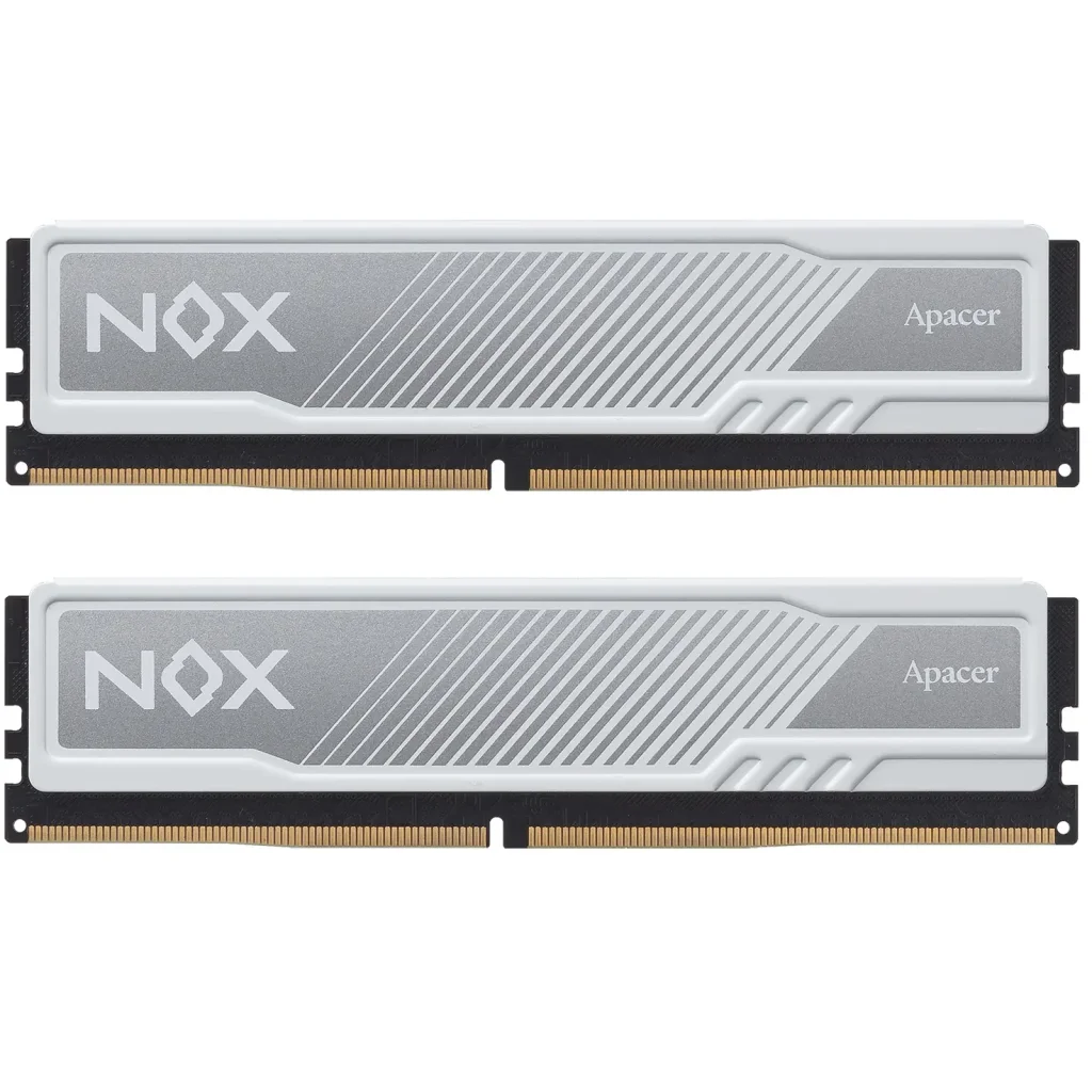 Модуль памяти DDR4 2x8GB/3600 Apacer NOX White (AH4U16G36C25YMWAA-2) UA