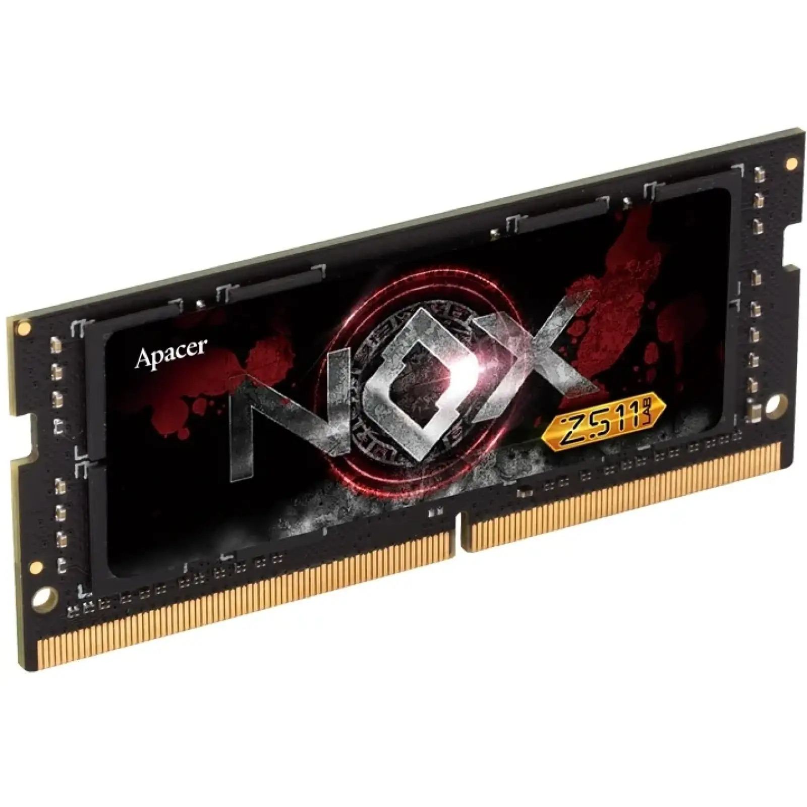 Оперативная память SO-DIMM 8GB/3200 DDR4 Apacer NOX Black (A4S08G32CLYBDAA-1) UA
