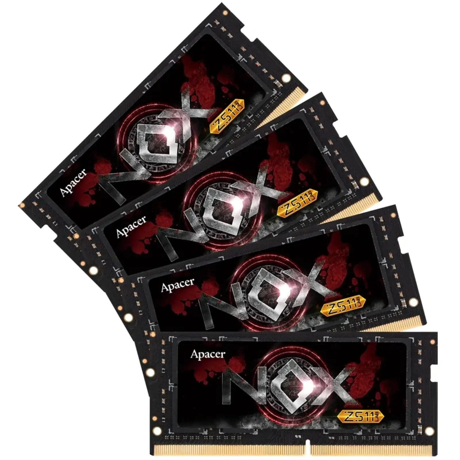 Оперативная память SO-DIMM 8GB/3200 DDR4 Apacer NOX Black (A4S08G32CLYBDAA-1) UA