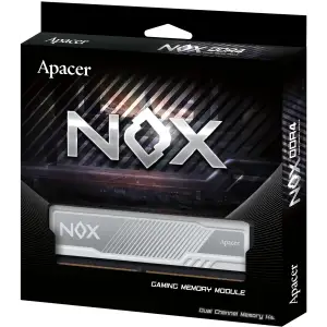 Оперативна пам'ять DDR4 2x8GB/3200 Apacer NOX White (AH4U16G32C28YMWAA-2) UA
