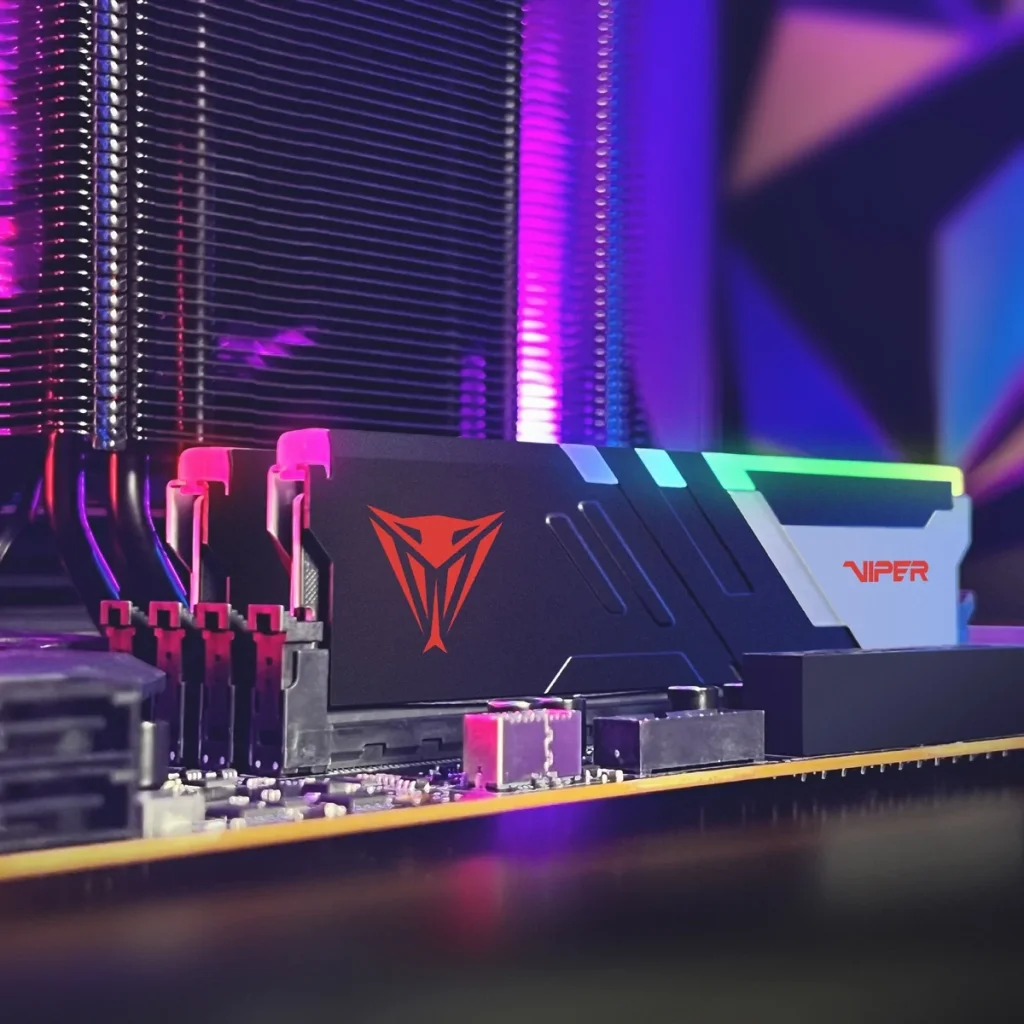 Модуль памяти DDR5 2x32GB/6000 Patriot Viper Venom RGB (PVVR564G600C36K) UA