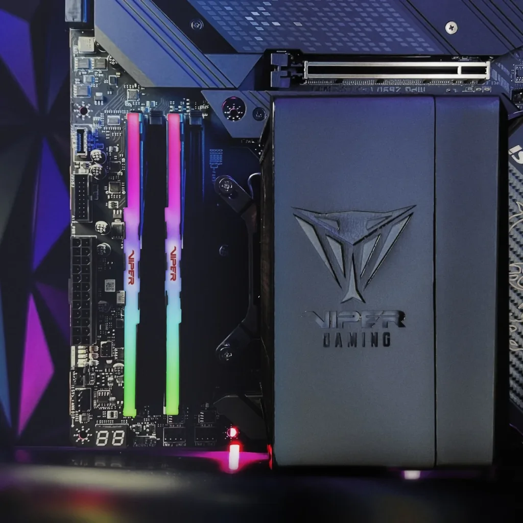 Модуль памяти DDR5 2x32GB/6000 Patriot Viper Venom RGB (PVVR564G600C36K) UA