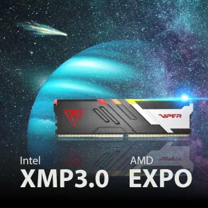 Модуль памяти DDR5 2x32GB/6000 Patriot Viper Venom RGB (PVVR564G600C36K) UA