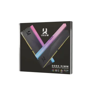 Модуль памяти DDR5 2x32GB/5600 Goodram IRDM RGB Black (IRG-56D5L30/64GDC) UA