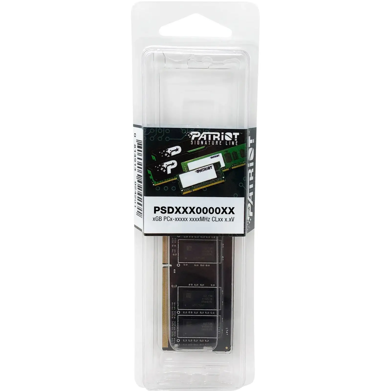 Оперативна пам'ять SO-DIMM 16GB/2666 DDR4 Patriot Signature Line (PSD416G266681S) UA