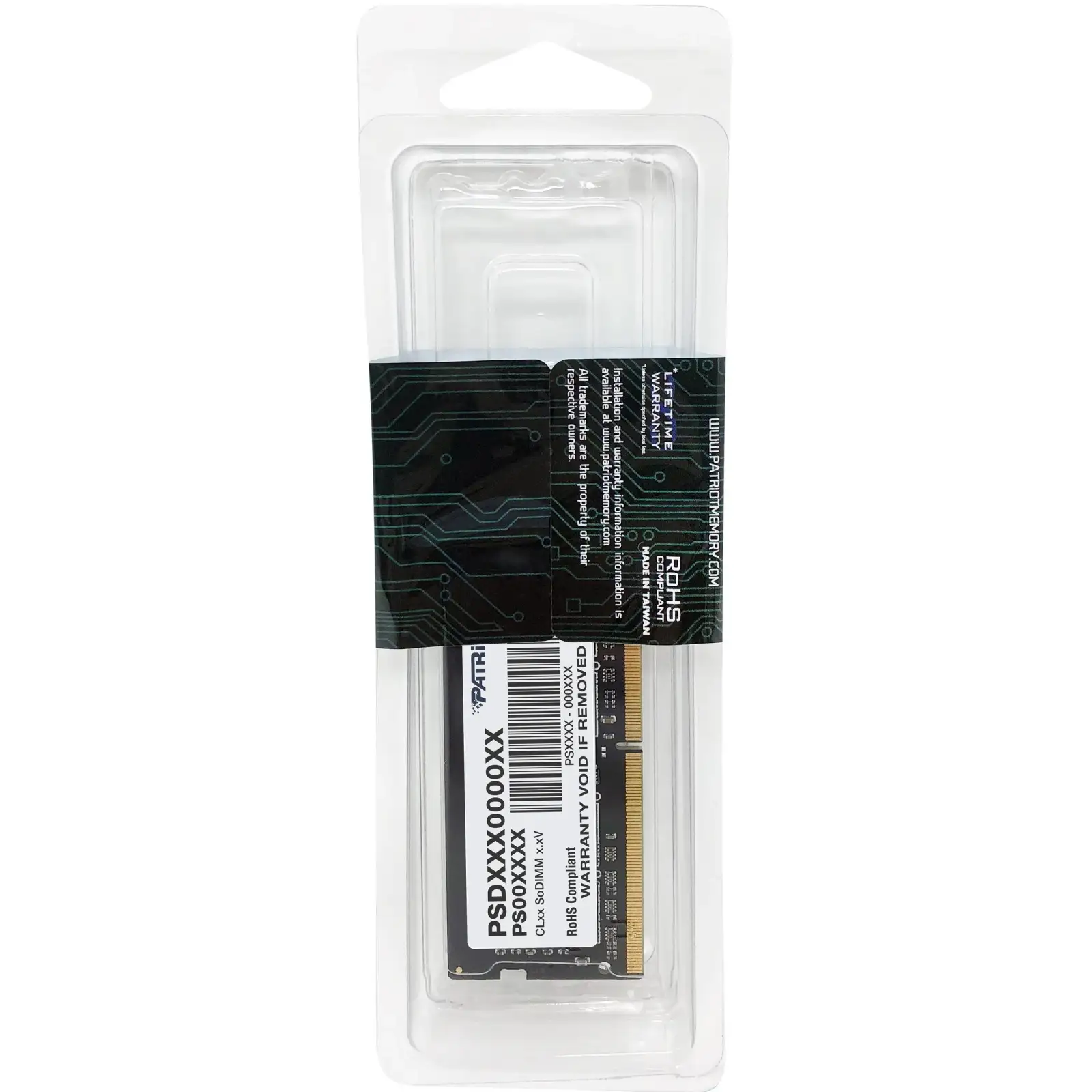 Оперативна пам'ять SO-DIMM 16GB/2666 DDR4 Patriot Signature Line (PSD416G266681S) UA