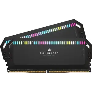 Оперативна пам'ять DDR5 2x32GB/6000 Corsair Dominator Platinum RGB Black (CMT64GX5M2B6000C30) UA