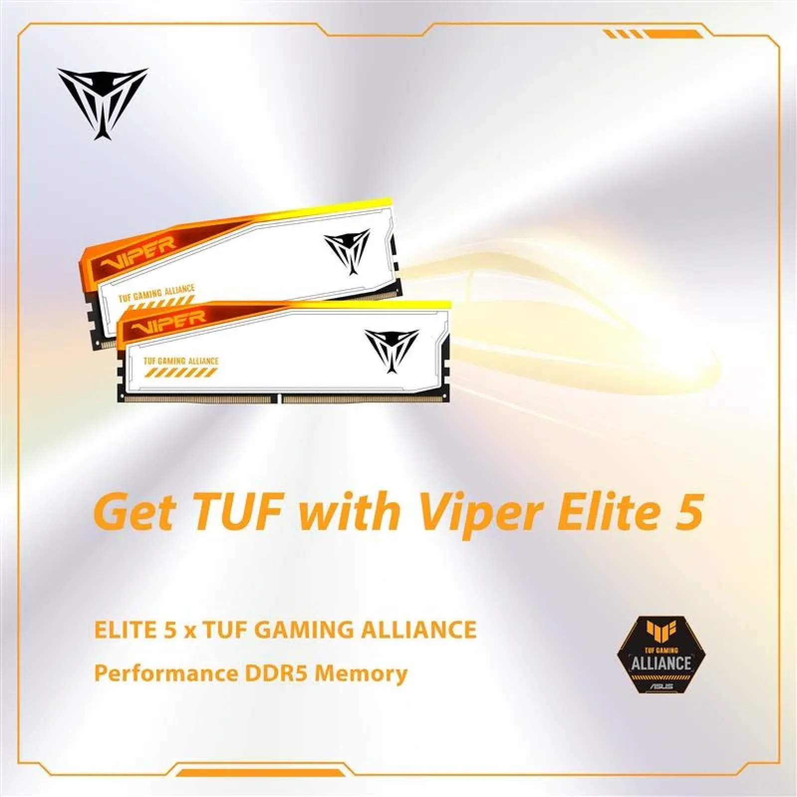 Модуль памяти DDR5 2x16GB/6000 Patriot Viper Elite 5 RGB TUF (PVER532G60C30KW) UA