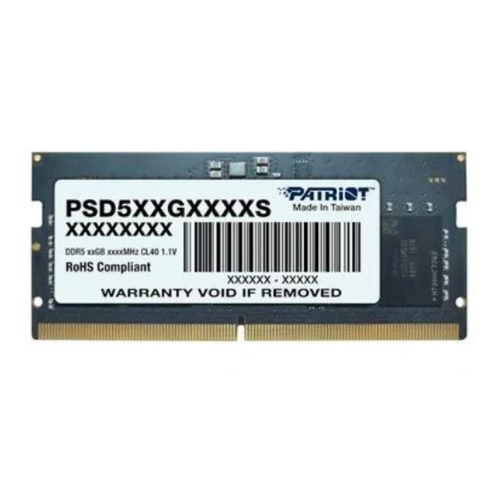 Оперативная память SO-DIMM 32GB/4800 DDR5 Patriot Signature Line (PSD532G48002S) UA