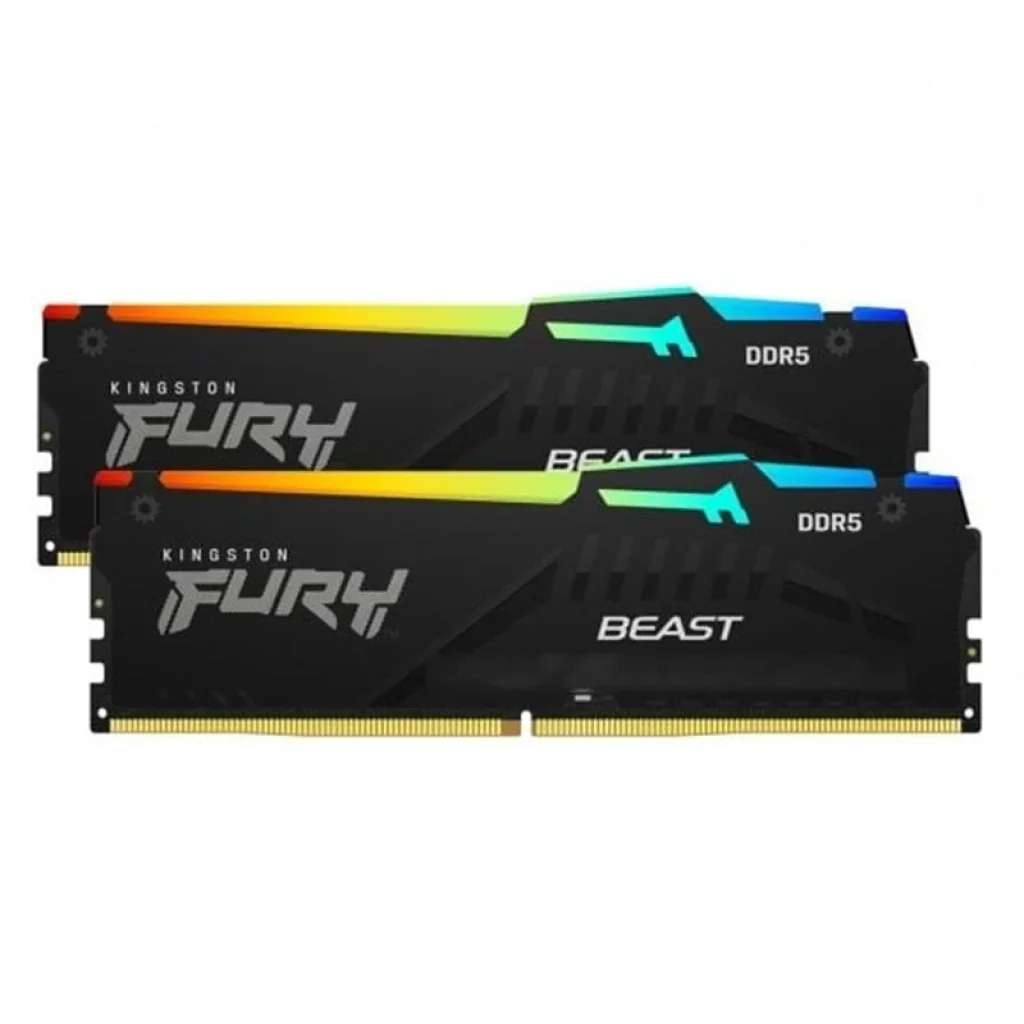 Модуль пам`яті DDR5 2x8GB/6000 Kingston Fury Beast RGB (KF560C36BBEAK2-16) UA