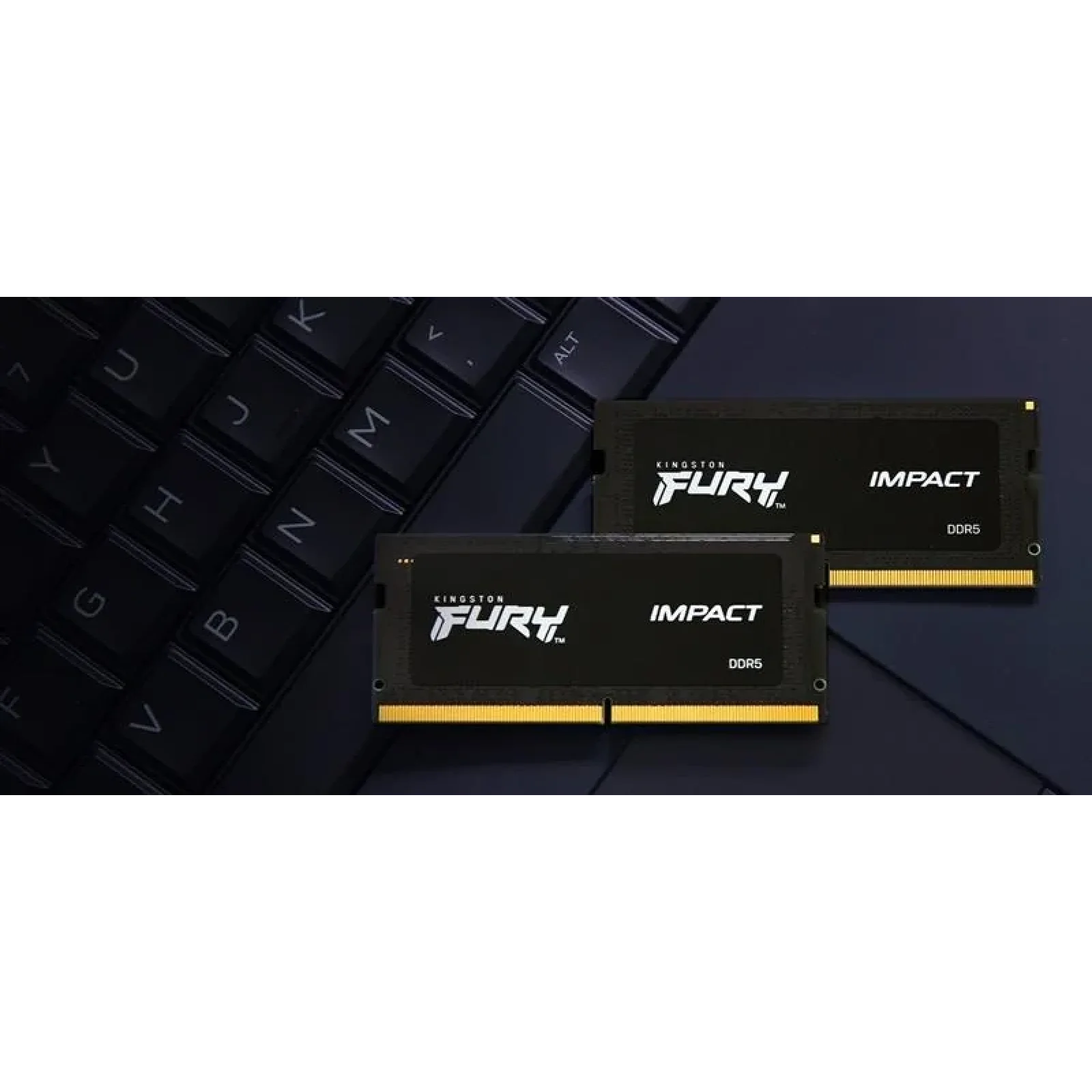 Модуль пам'яті SO-DIMM 2x32GB/5600 DDR5 Kingston Fury Impact (KF556S40IBK2-64) UA