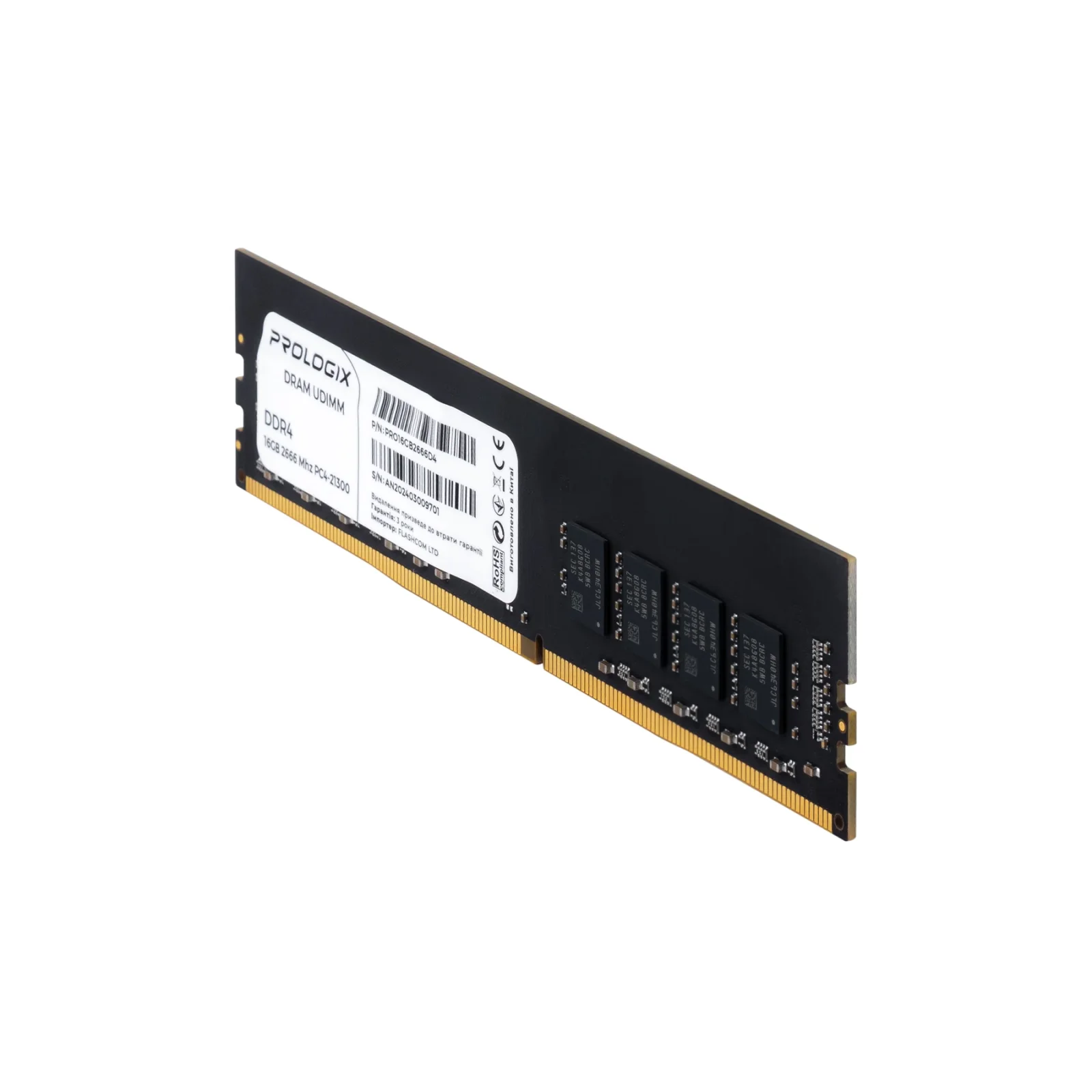 Оперативная память DDR4 16GB/2666 Prologix (PRO16GB2666D4) UA