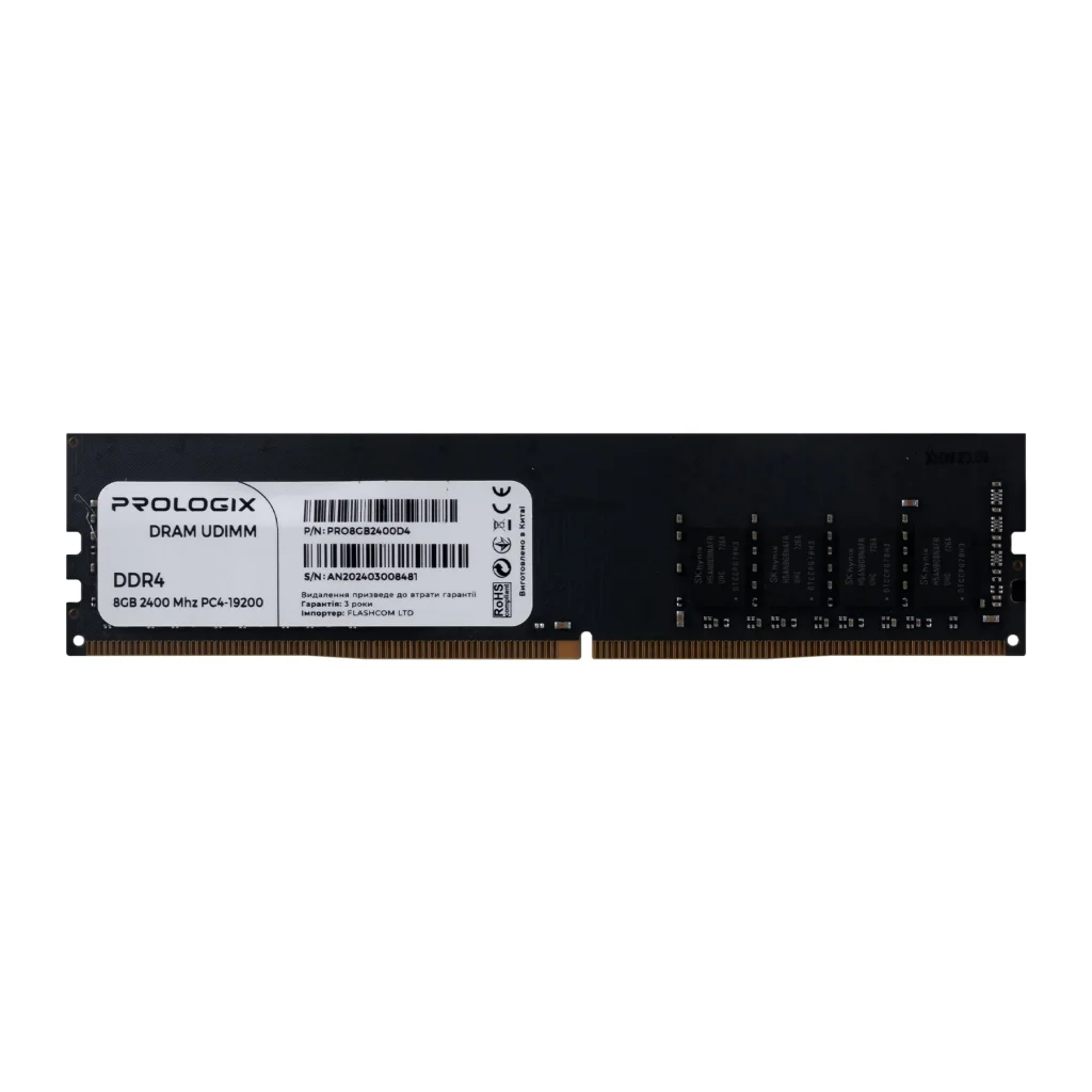 Модуль памяти DDR4 8GB/2400 Prologix (PRO8GB2400D4) UA