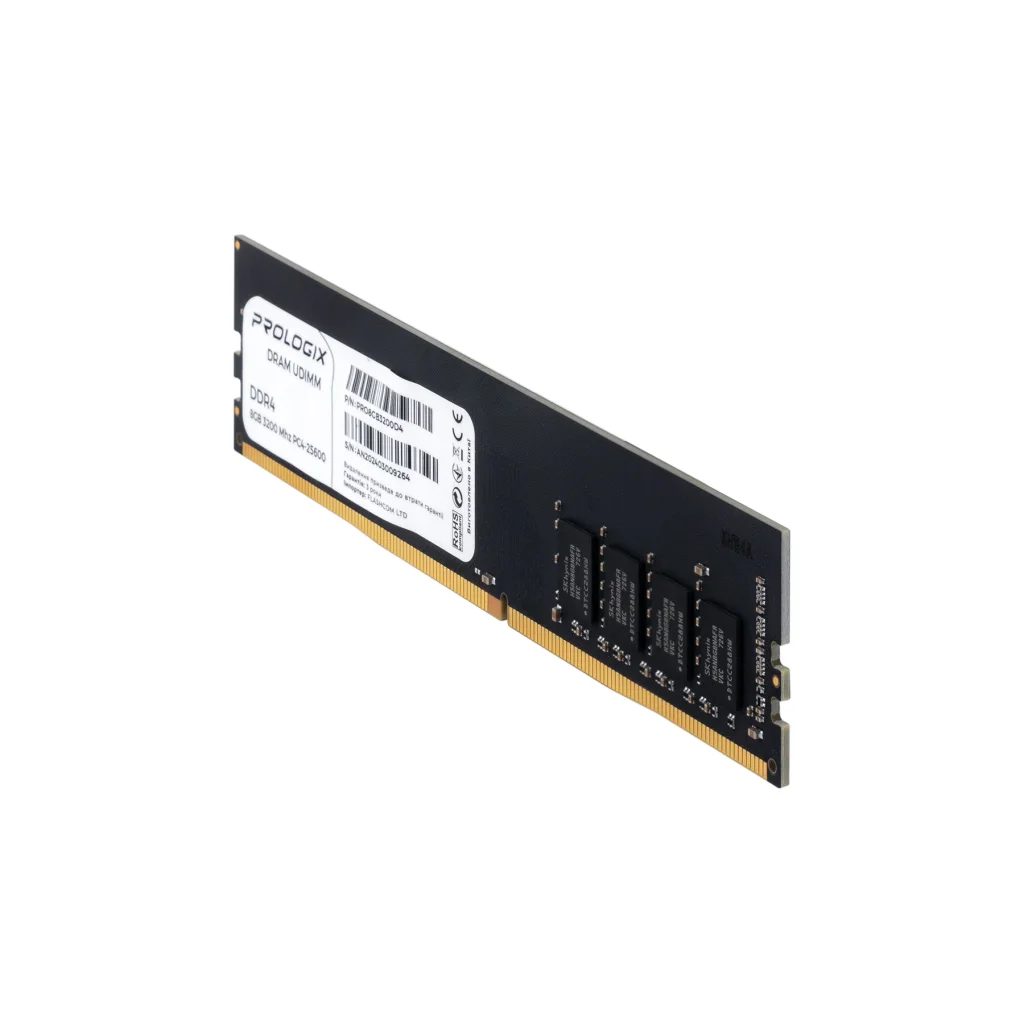 Модуль пам'яті DDR4 8GB/3200 Prologix (PRO8GB3200D4) UA
