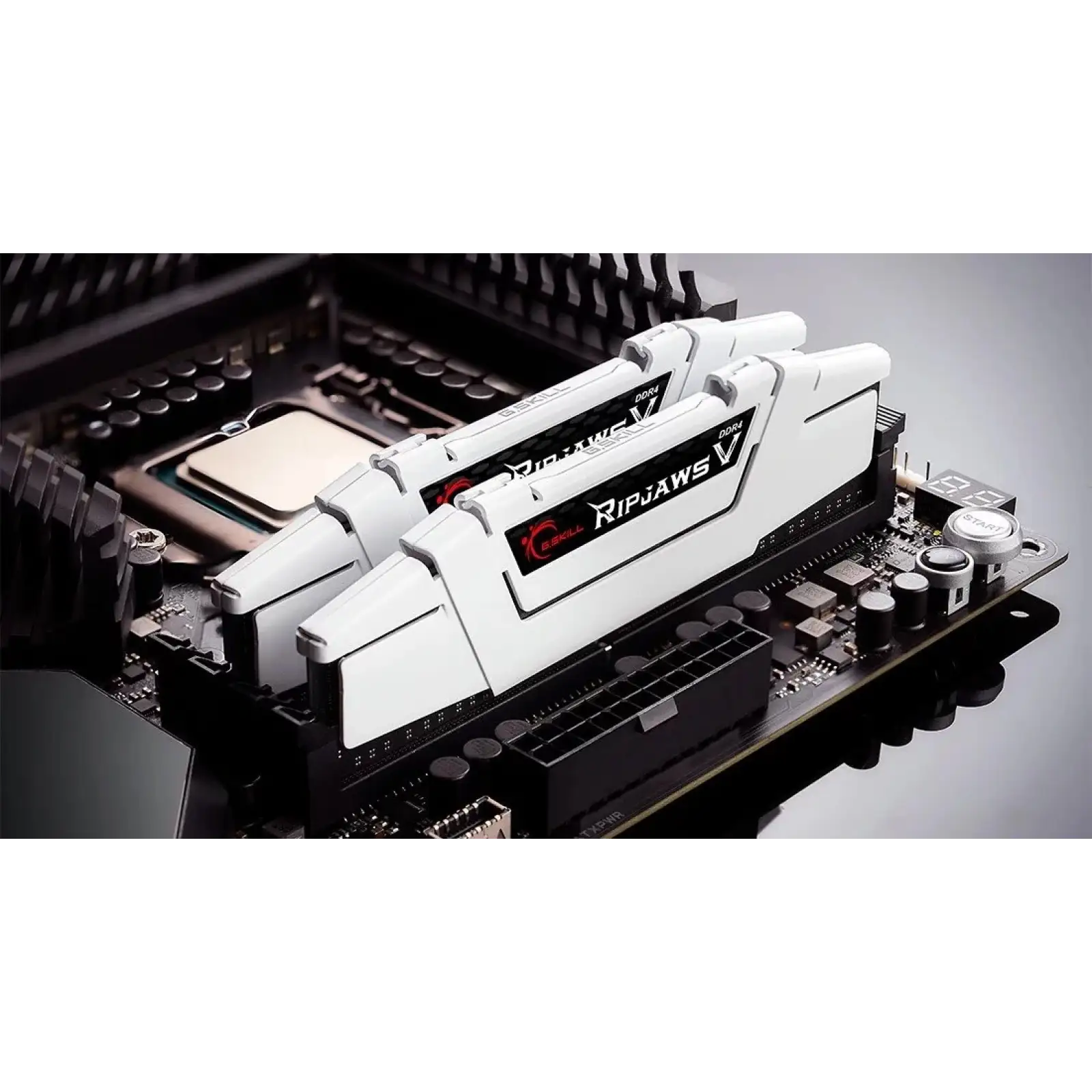 Оперативна пам'ять DDR4 2x16GB/3600 G.Skill Ripjaws V White (F4-3600C18D-32GVW) UA