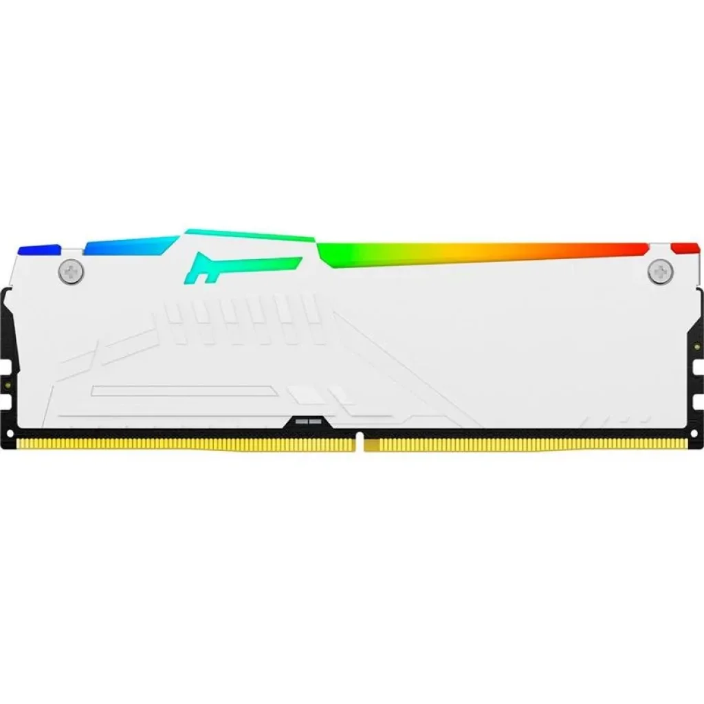 Модуль памяти DDR5 16GB/5600 Kingston Fury Beast White RGB (KF556C36BWEA-16) UA