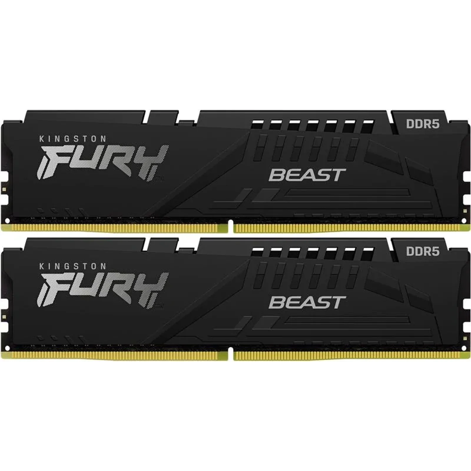Модуль памяти DDR5 2x16GB/6000 Kingston Fury Beast Black (KF560C36BBE2K2-32) UA