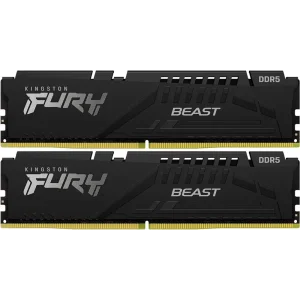Модуль памяти DDR5 2x16GB/6000 Kingston Fury Beast Black (KF560C36BBE2K2-32) UA