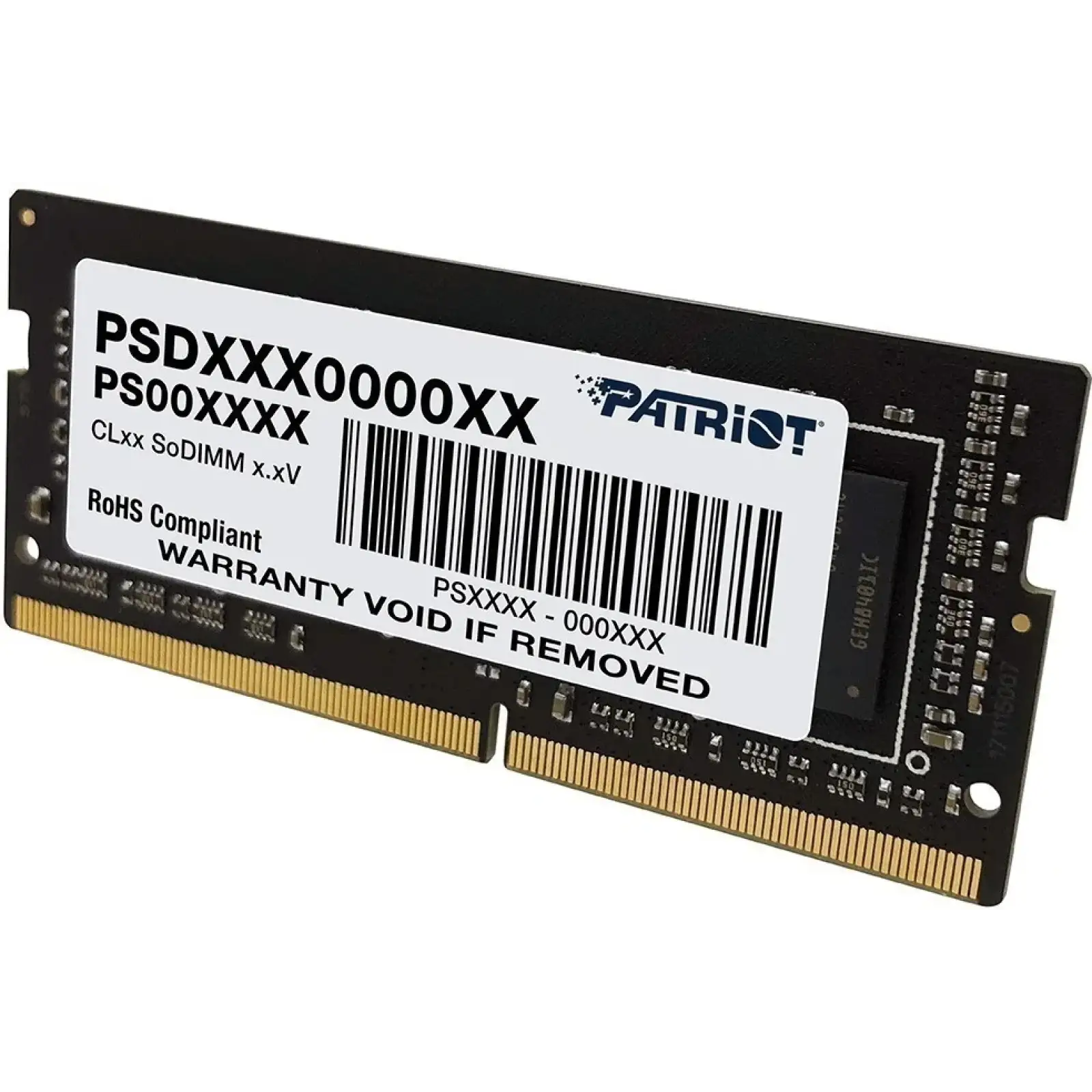 Оперативная память SO-DIMM 8GB/2666 DDR4 Patriot (PSD48G26662S) UA