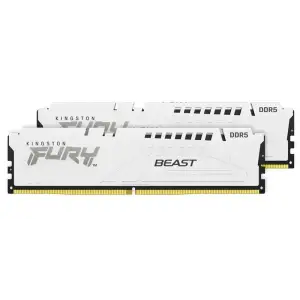 Оперативная память DDR5 2х16GB/6400 Kingston Fury Beast White RGB (KF564C32BWEK2-32) UA