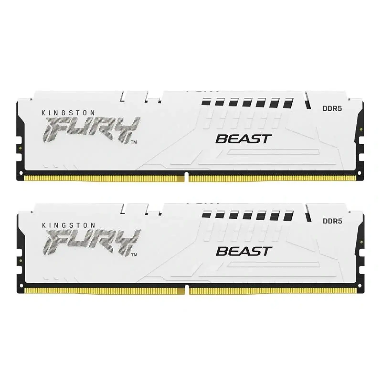Оперативная память DDR5 2х16GB/6400 Kingston Fury Beast White RGB (KF564C32BWEK2-32) UA