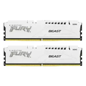 Оперативная память DDR5 2х16GB/6400 Kingston Fury Beast White RGB (KF564C32BWEK2-32) UA