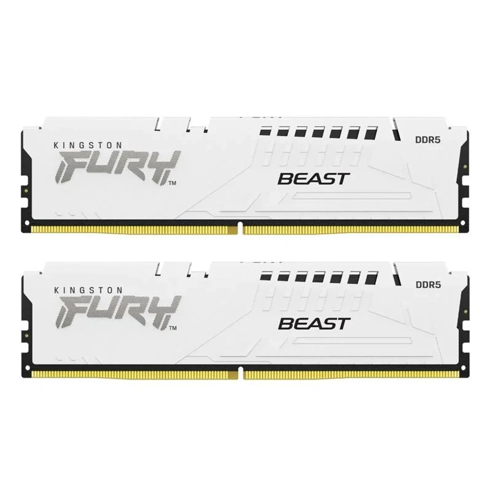 Оперативна пам'ять DDR5 2х16GB/5600 Kingston Fury Beast White RGB (KF556C36BWEK2-32) UA