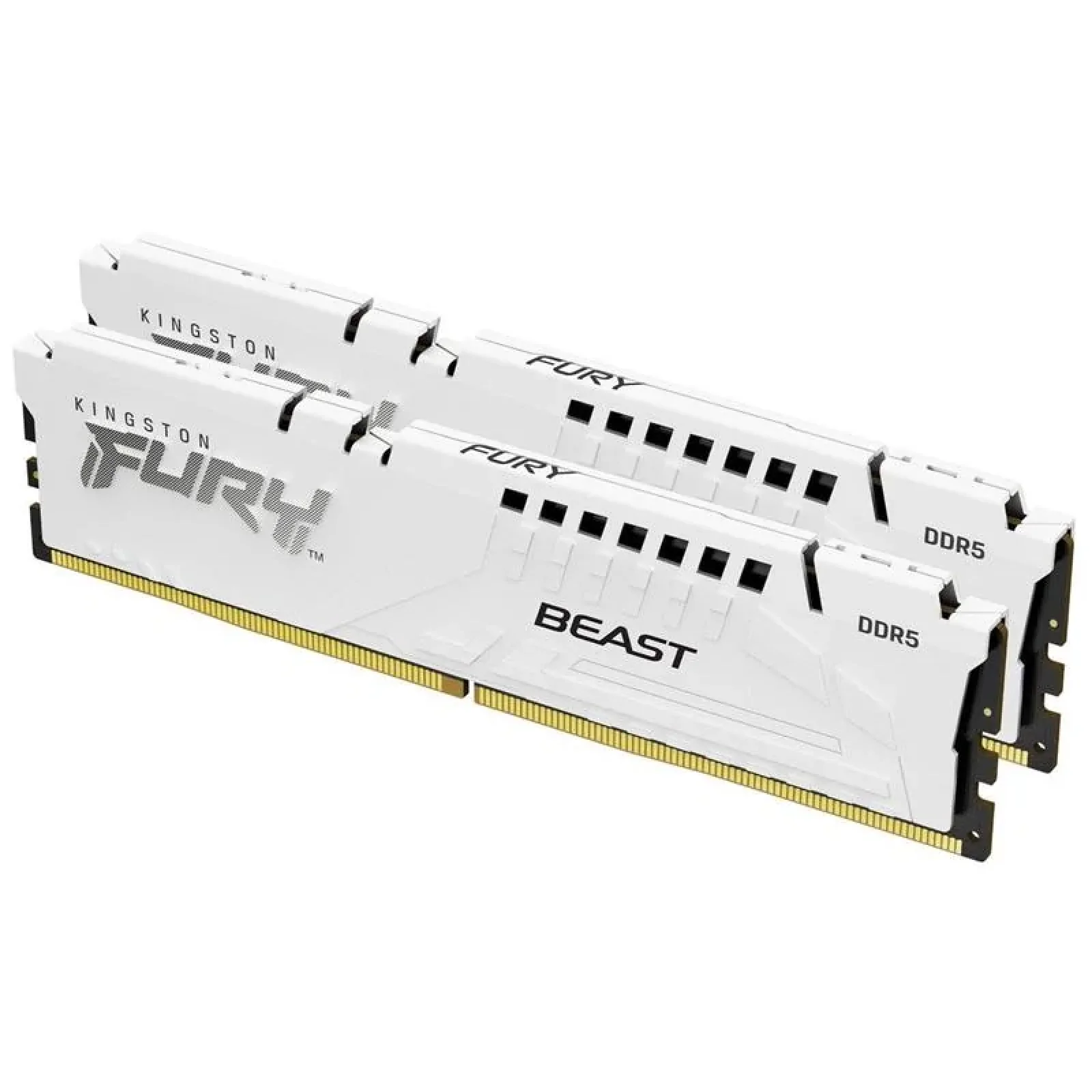Оперативна пам'ять DDR5 2х16GB/6000 Kingston Fury Beast White (KF560C36BWE2K2-32) UA