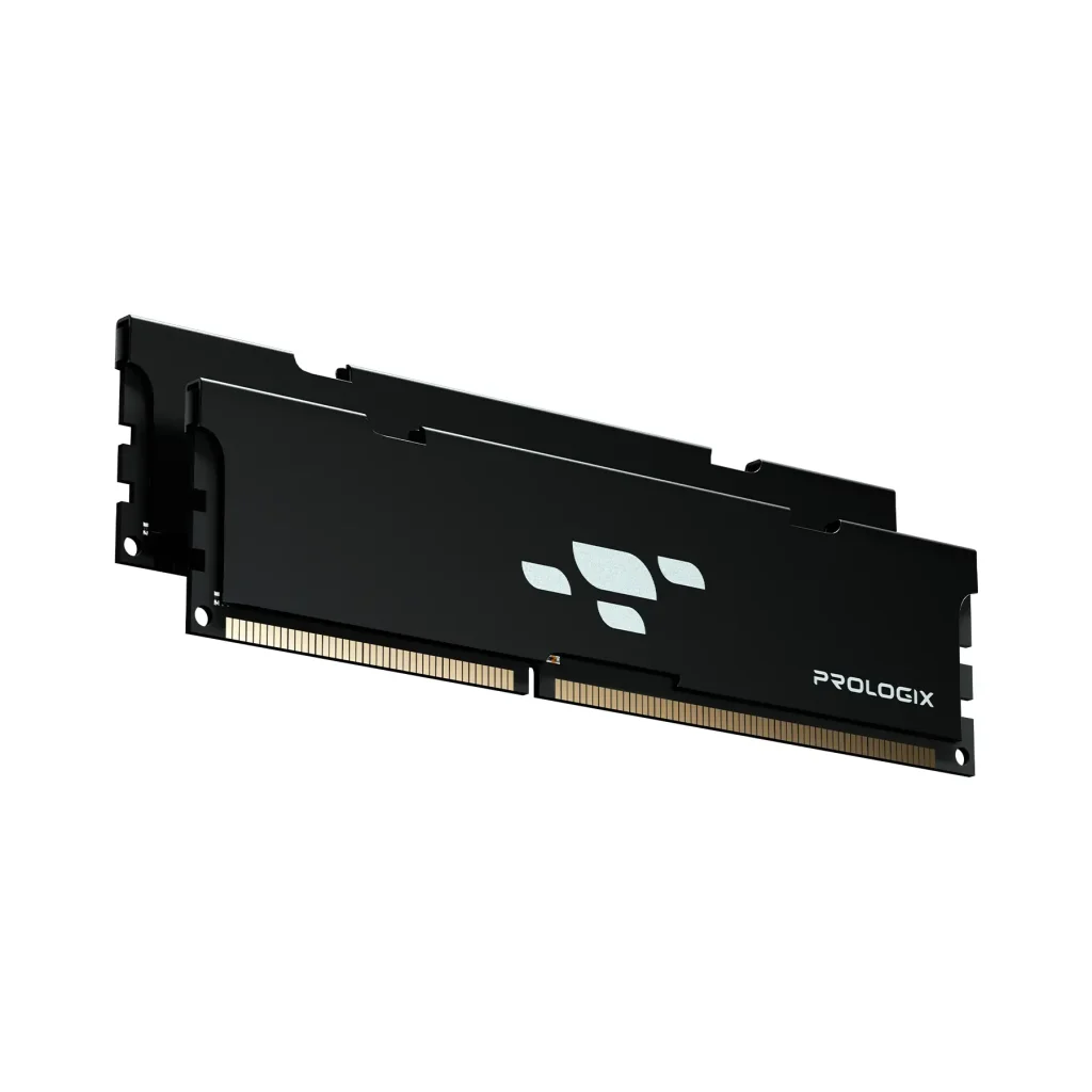 Модуль памяти DDR4 2x8GB/3200 Prologix Black (PRO16GB3200B4K) UA