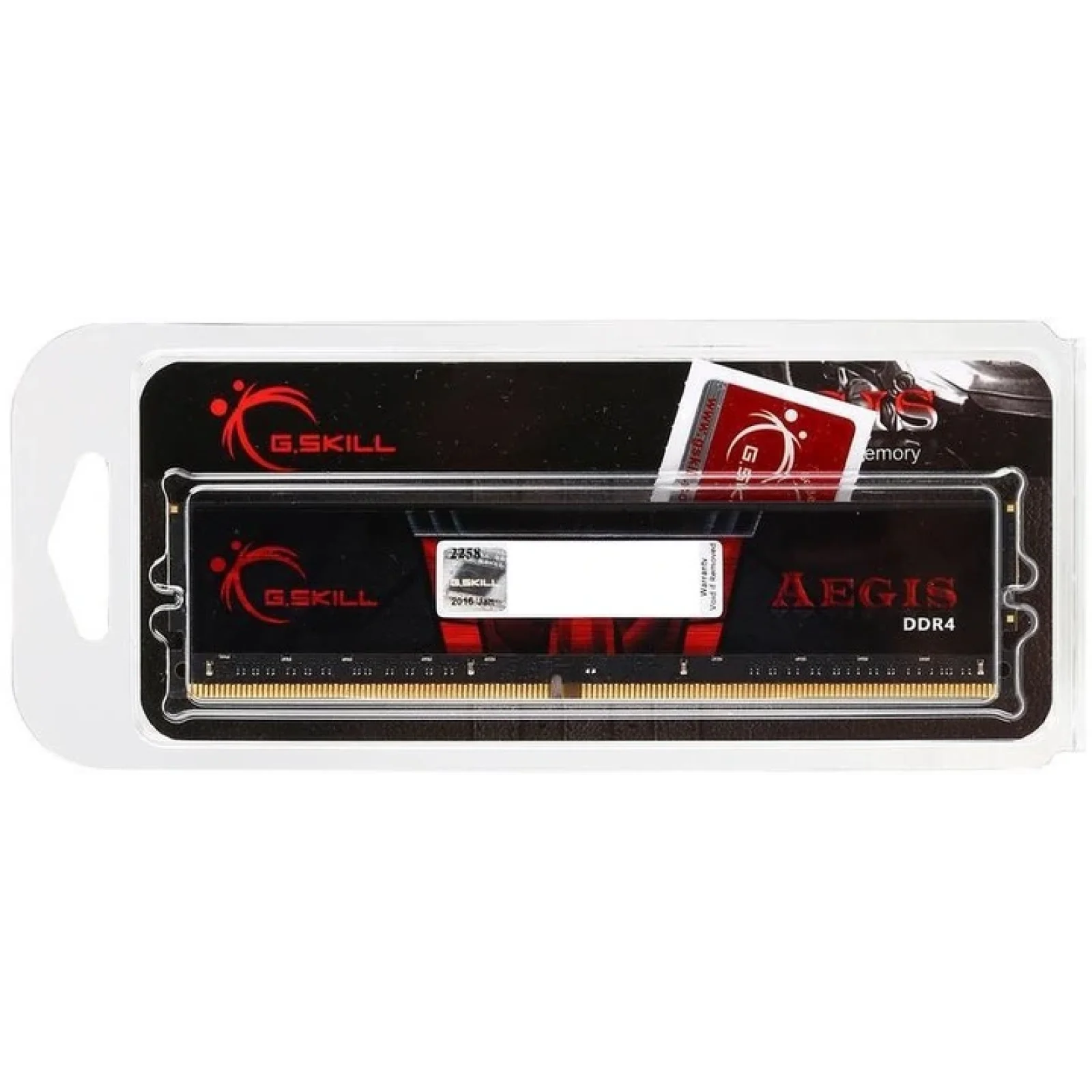 Оперативна пам'ять DDR4 16GB/3000 G.Skill Aegis (F4-3000C16S-16GISB) UA