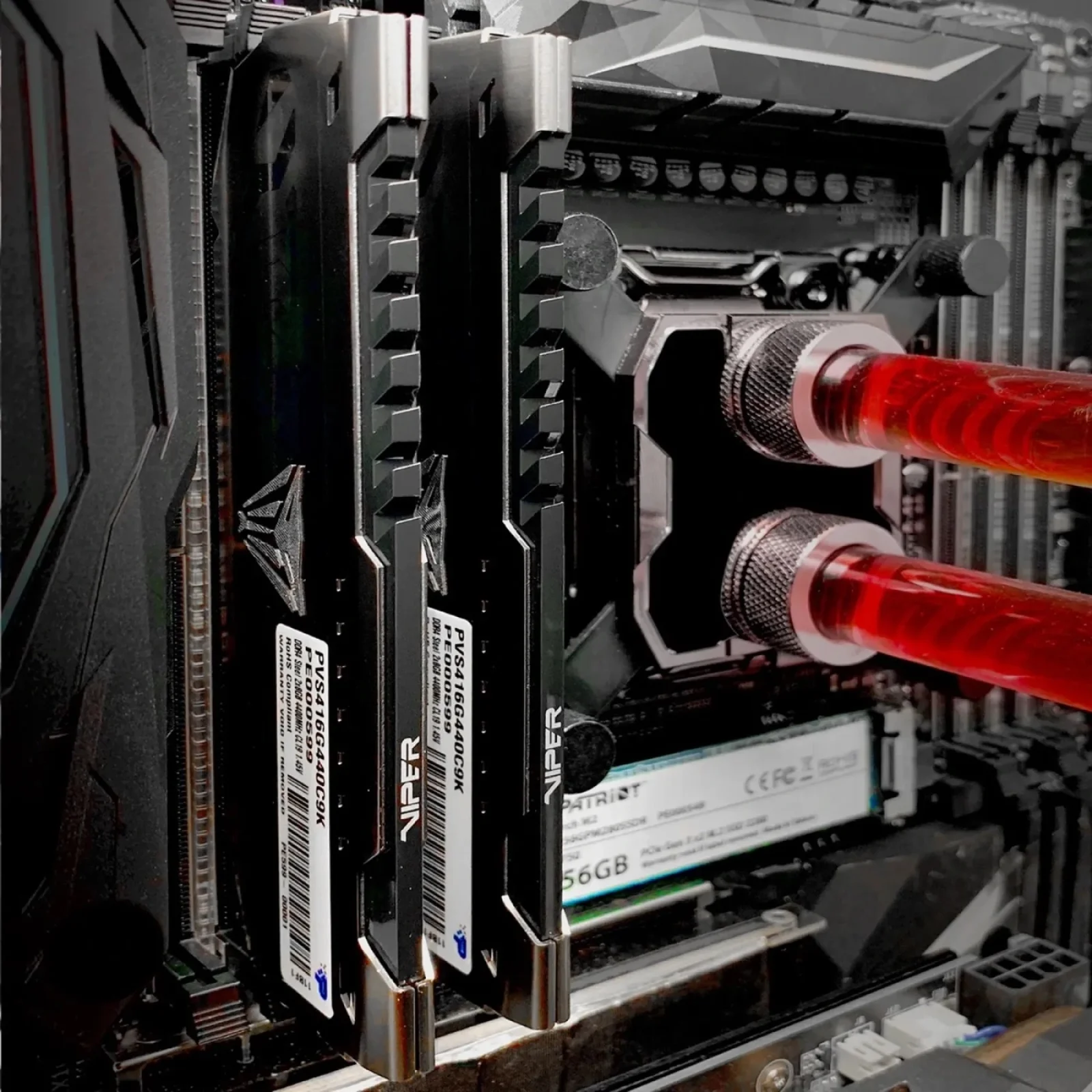 Модуль пам'яті DDR4 2x16GB/3600 Patriot Viper Steel (PVS432G360C8K) UA
