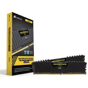 Оперативна пам'ять DDR4 2x16GB/3200 Corsair Vengeance LPX Black (CMK32GX4M2E3200C16) UA