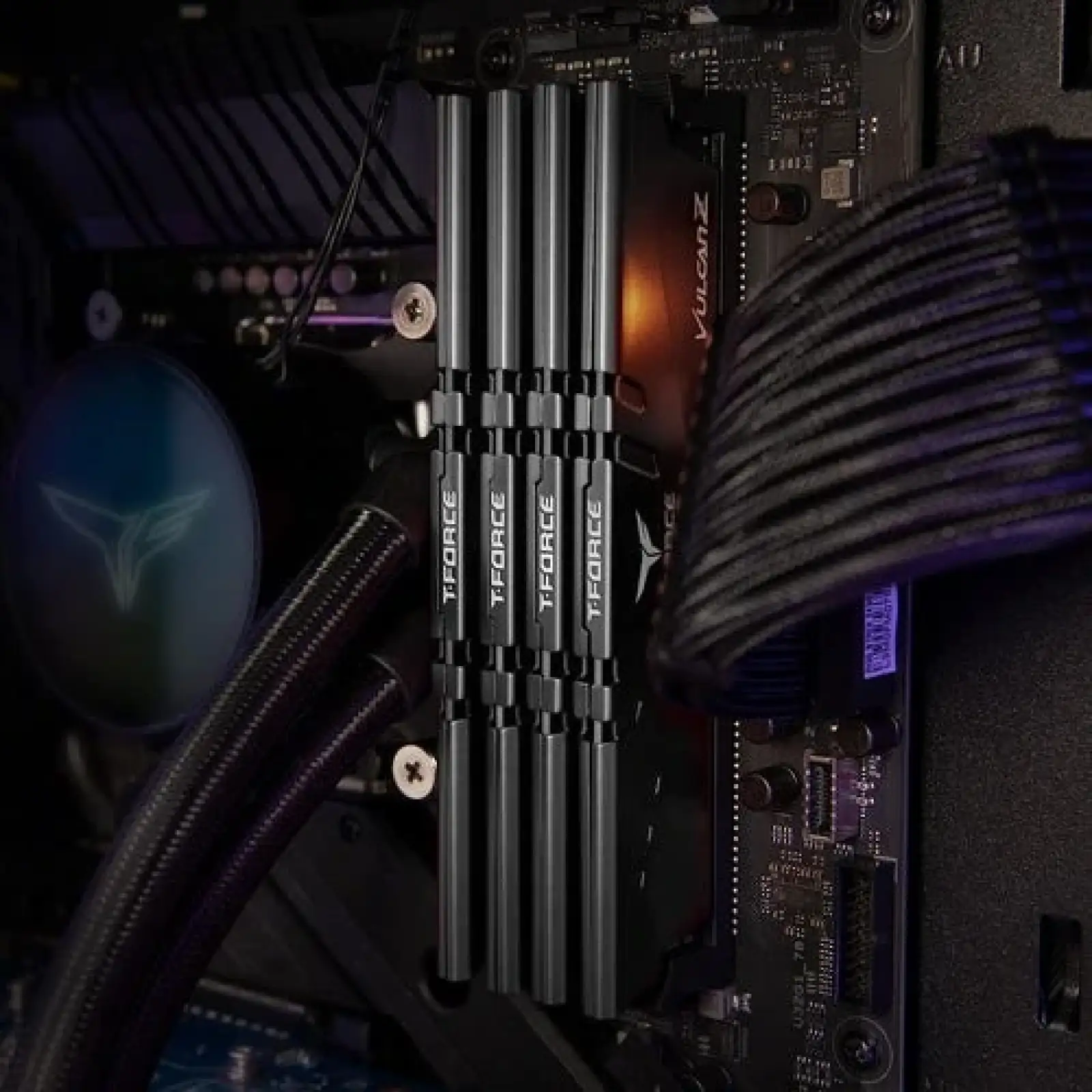 Оперативна пам'ять DDR4 16GB/3200 Team T-Force Vulcan Z Gray (TLZGD416G3200HC16F01) UA