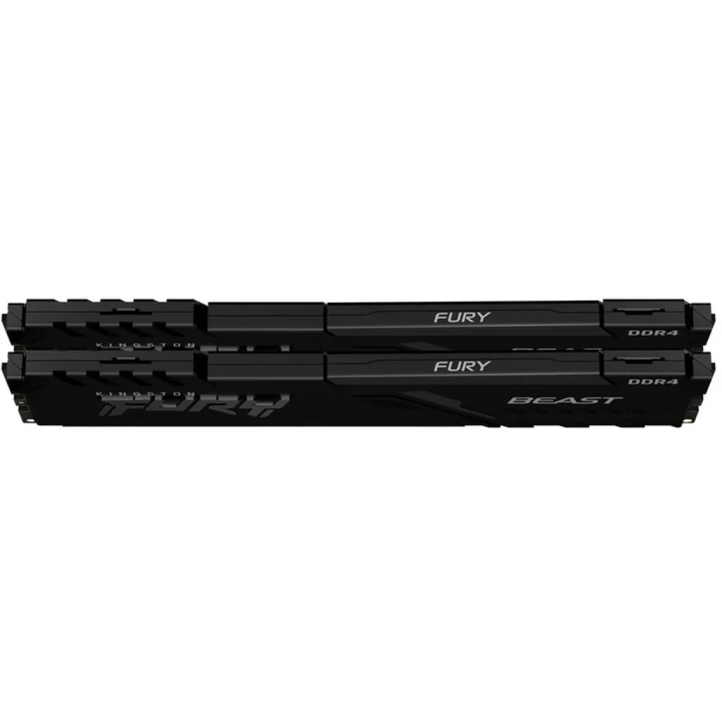 Модуль памяти DDR4 2x16GB/3200 Kingston Fury Beast Black (KF432C16BB1K2/32) UA