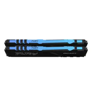 Оперативна пам'ять DDR4 2x16GB/3600 Kingston Fury Beast RGB Black (KF436C18BBAK2/32) UA
