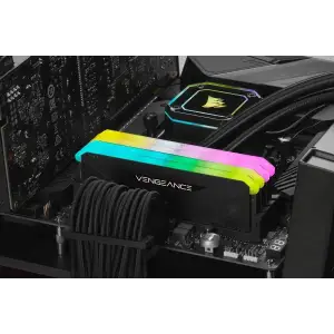 Оперативна пам'ять DDR4 2x16GB/3200 Corsair Vengeance RGB RS Black (CMG32GX4M2E3200C16) UA