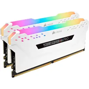 Оперативна пам'ять DDR4 2x16GB/3200 Corsair Vengeance RGB Pro SL White (CMH32GX4M2E3200C16W) UA