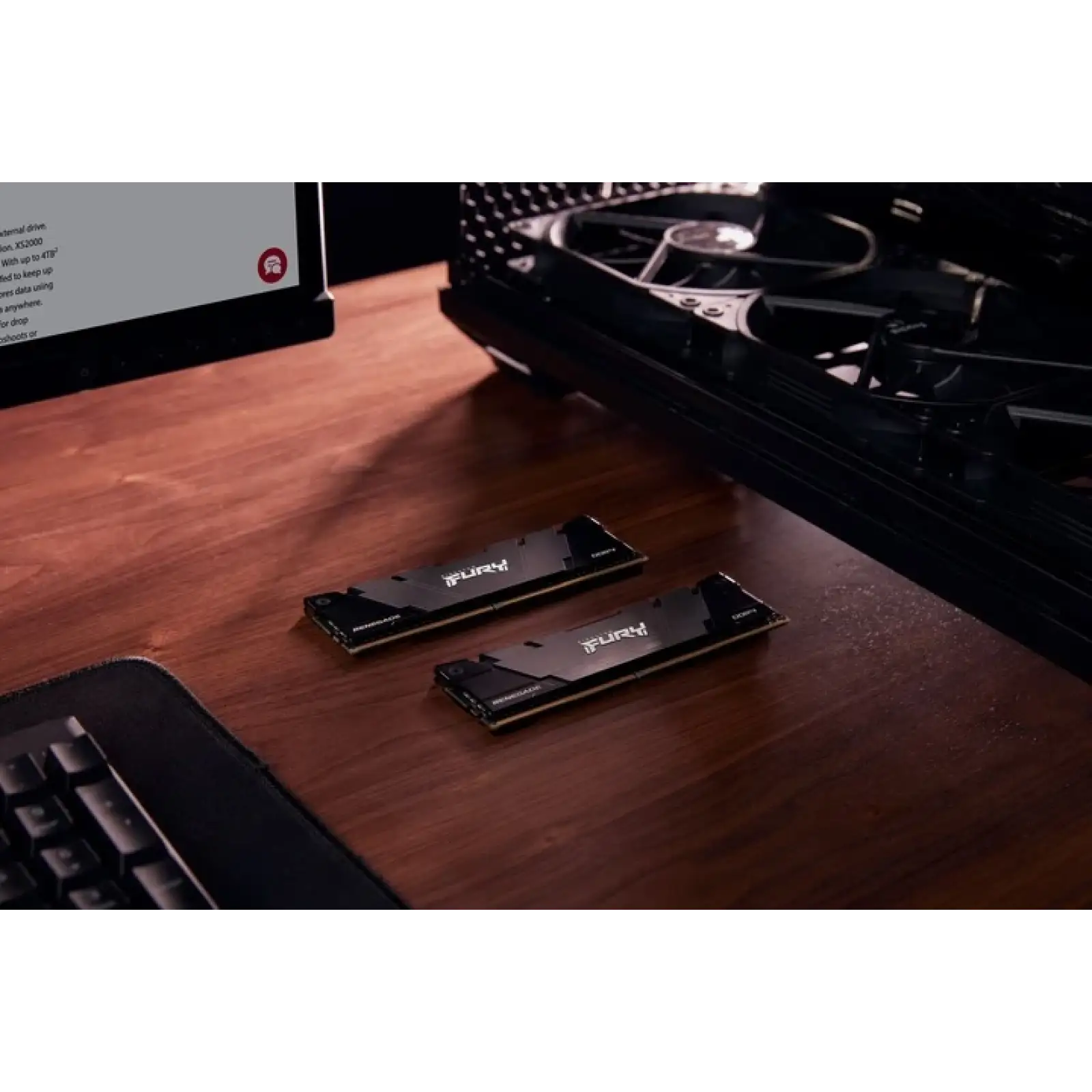 Оперативна пам'ять DDR4 2x16GB/3600 Kingston Fury Renegade Black (KF436C16RB12K2/32) UA