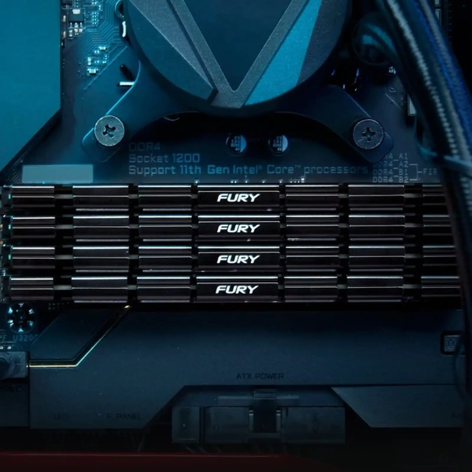 Оперативна пам'ять DDR4 2x16GB/3600 Kingston Fury Renegade Black (KF436C16RB12K2/32) UA