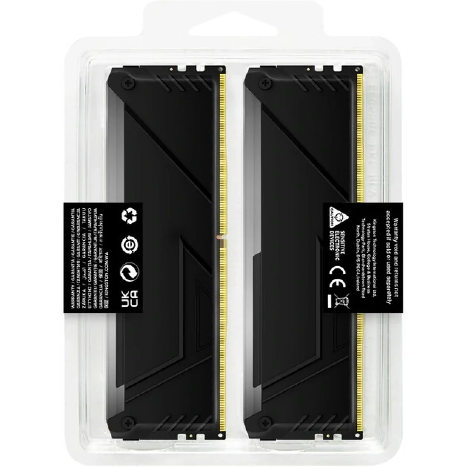 Модуль памяти DDR4 2x16GB/3200 Kingston Fury Beast RGB (KF432C16BB12AK2/32WP) UA