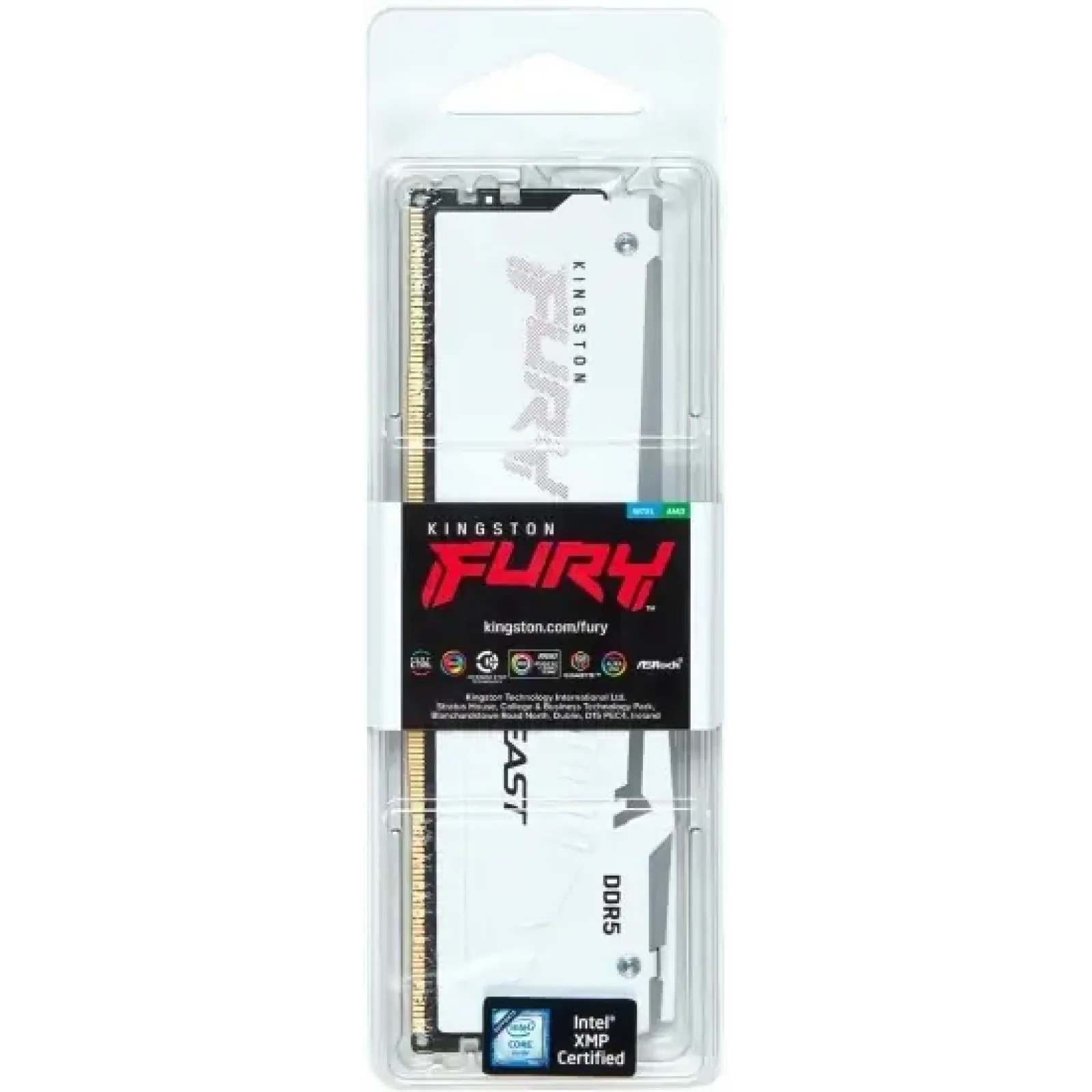 Оперативная память DDR5 32GB/5600 Kingston Fury Beast RGB EXPO (KF556C36BWEA-32) UA