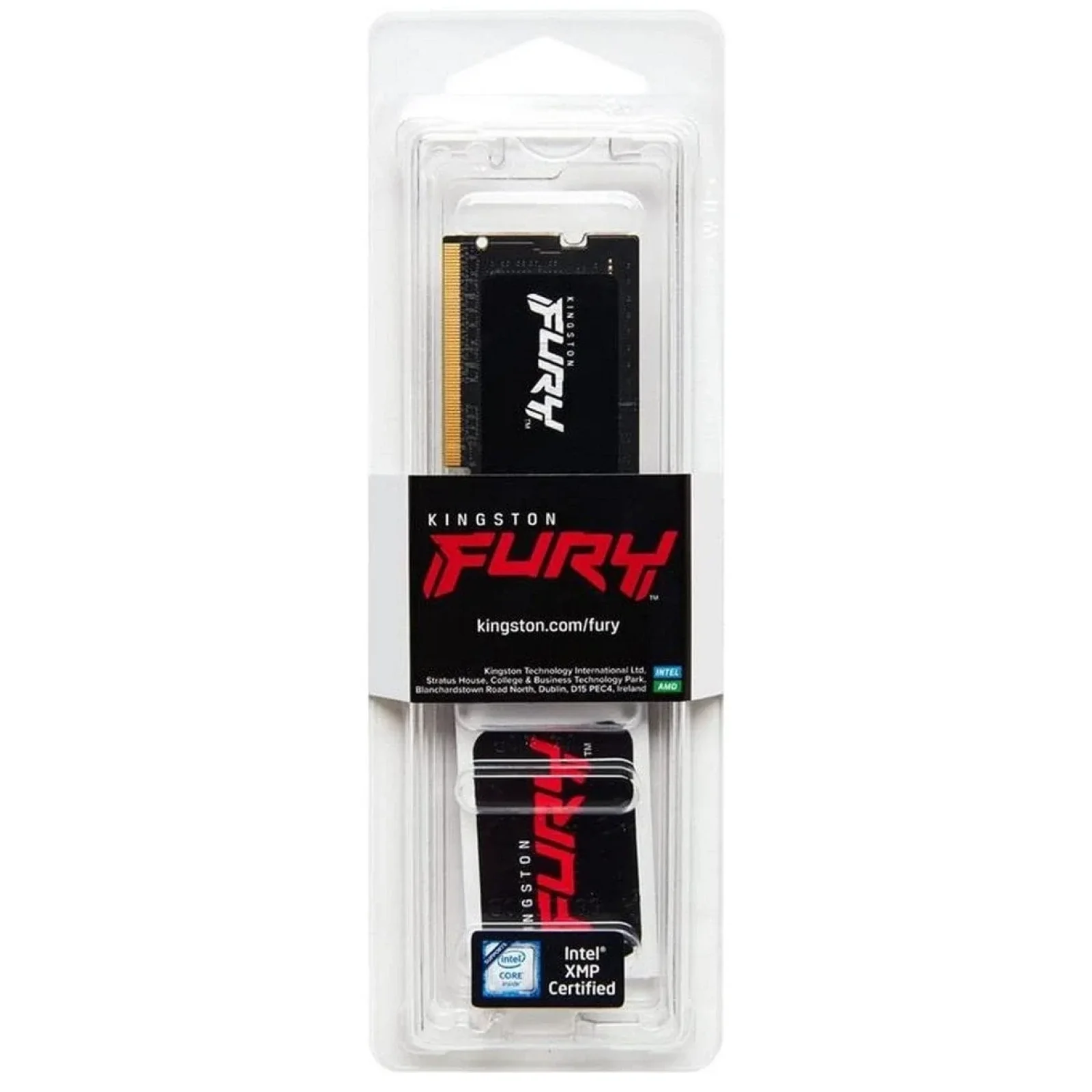 Оперативная память SO-DIMM DDR5 16GB/5600 Kingston Fury Impact PnP (KF556S40IB-16) UA